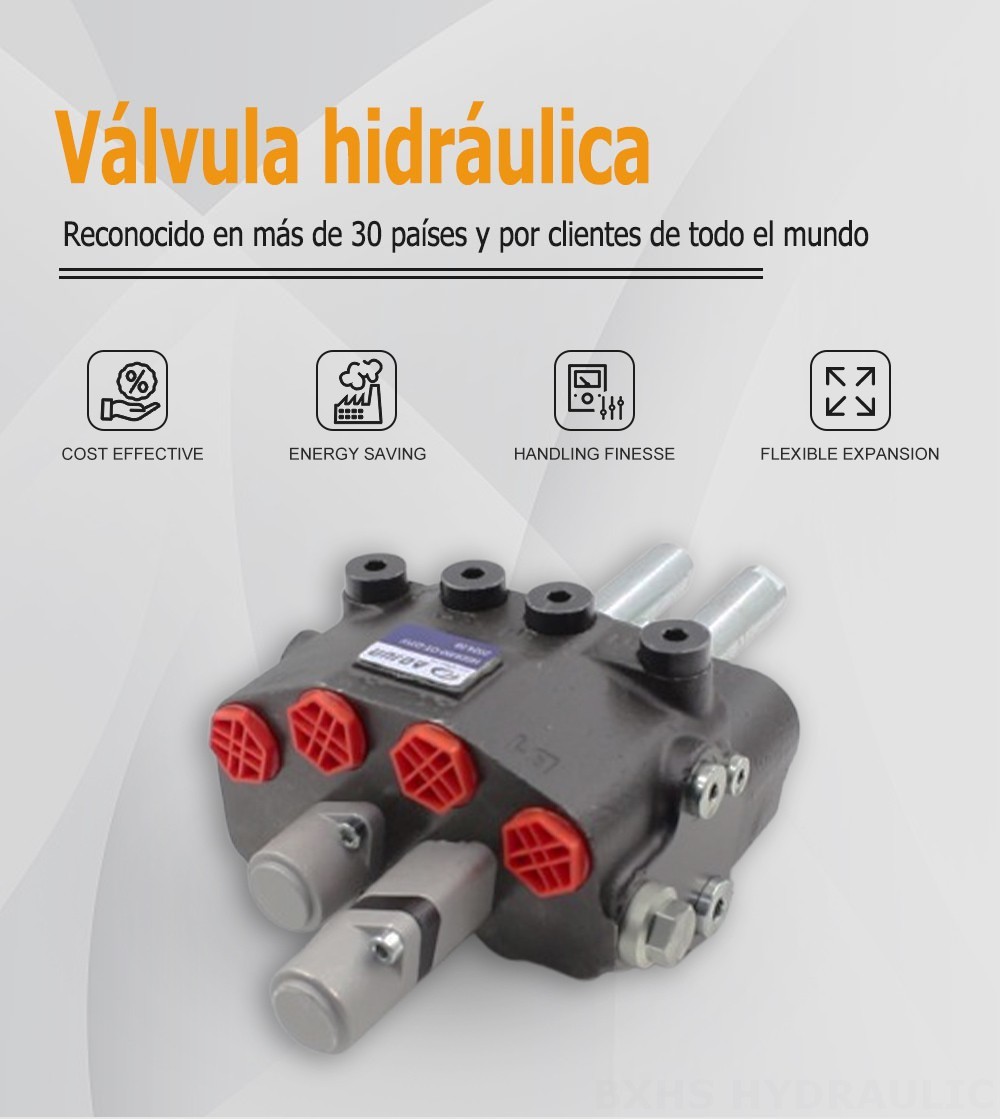 HSDM90B Cable 2 carretes Válvula Direccional Monobloque
