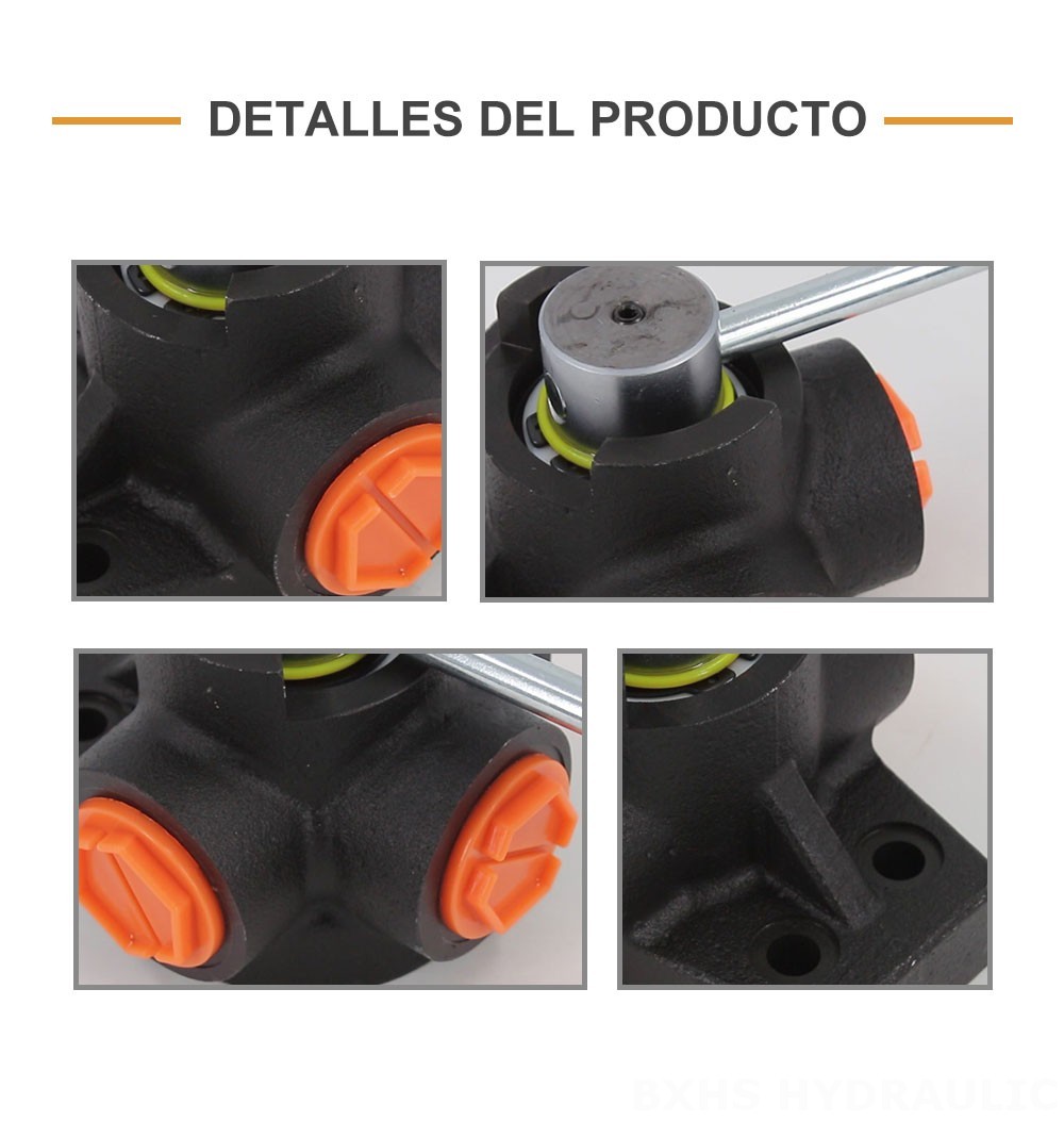 HSDV33 Manual 1 carrete Válvula desviadora de flujo