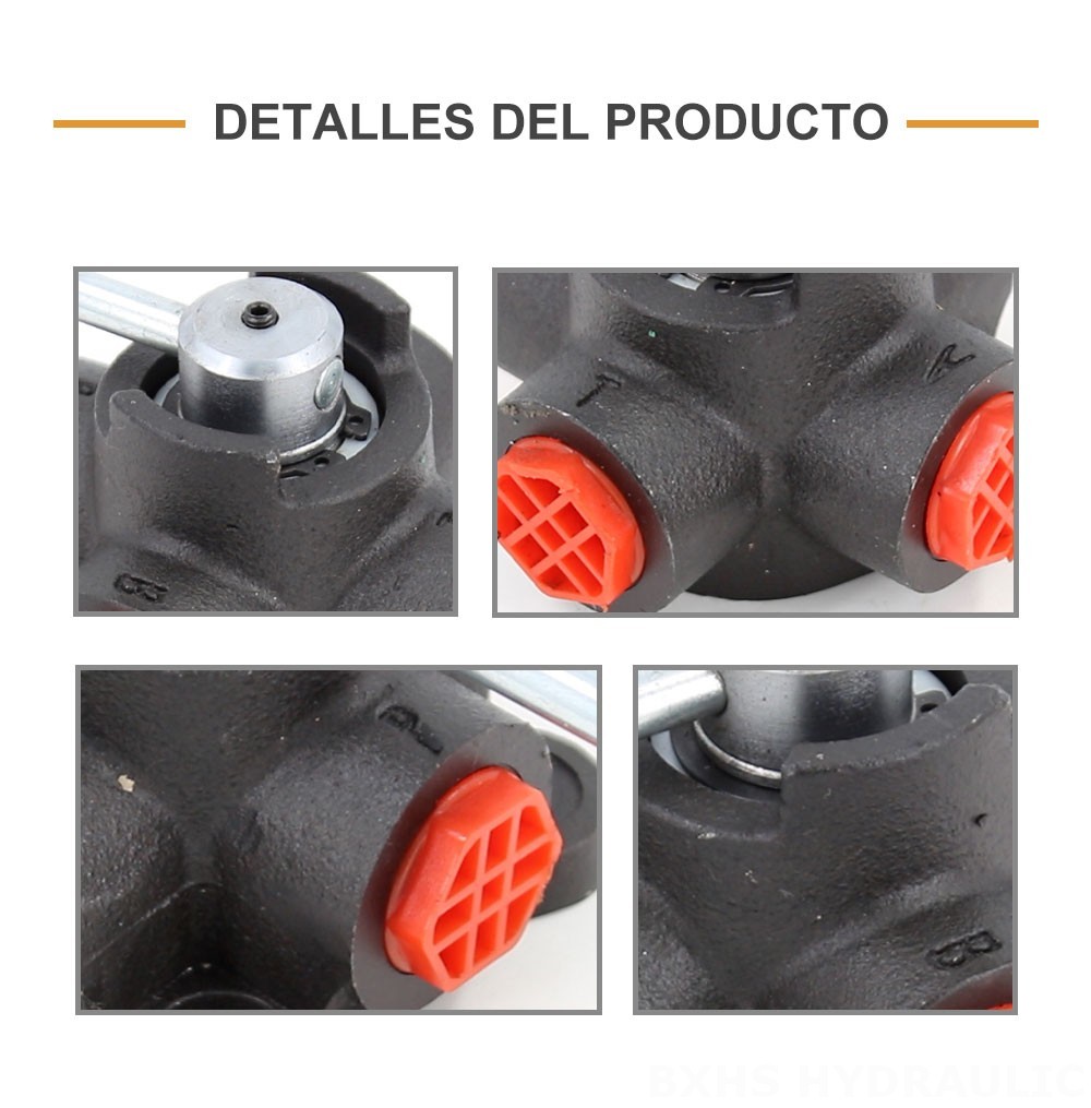 HSDV34 Manual 1 carrete Válvula desviadora de flujo