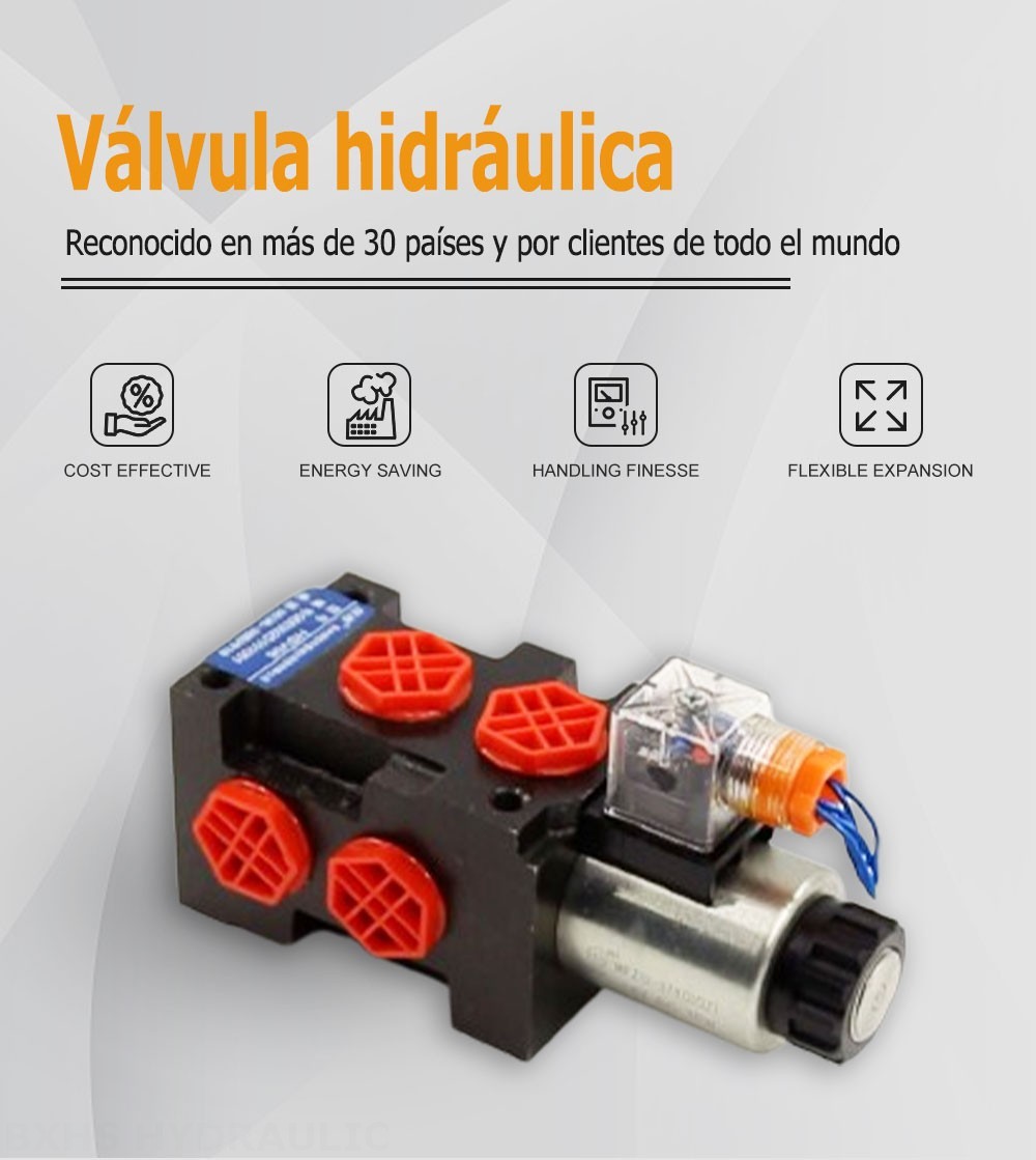 HSV06 Solenoide 1 carrete Válvula desviadora de flujo