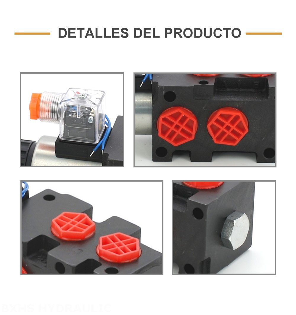 HSV06 Solenoide 1 carrete Válvula desviadora de flujo