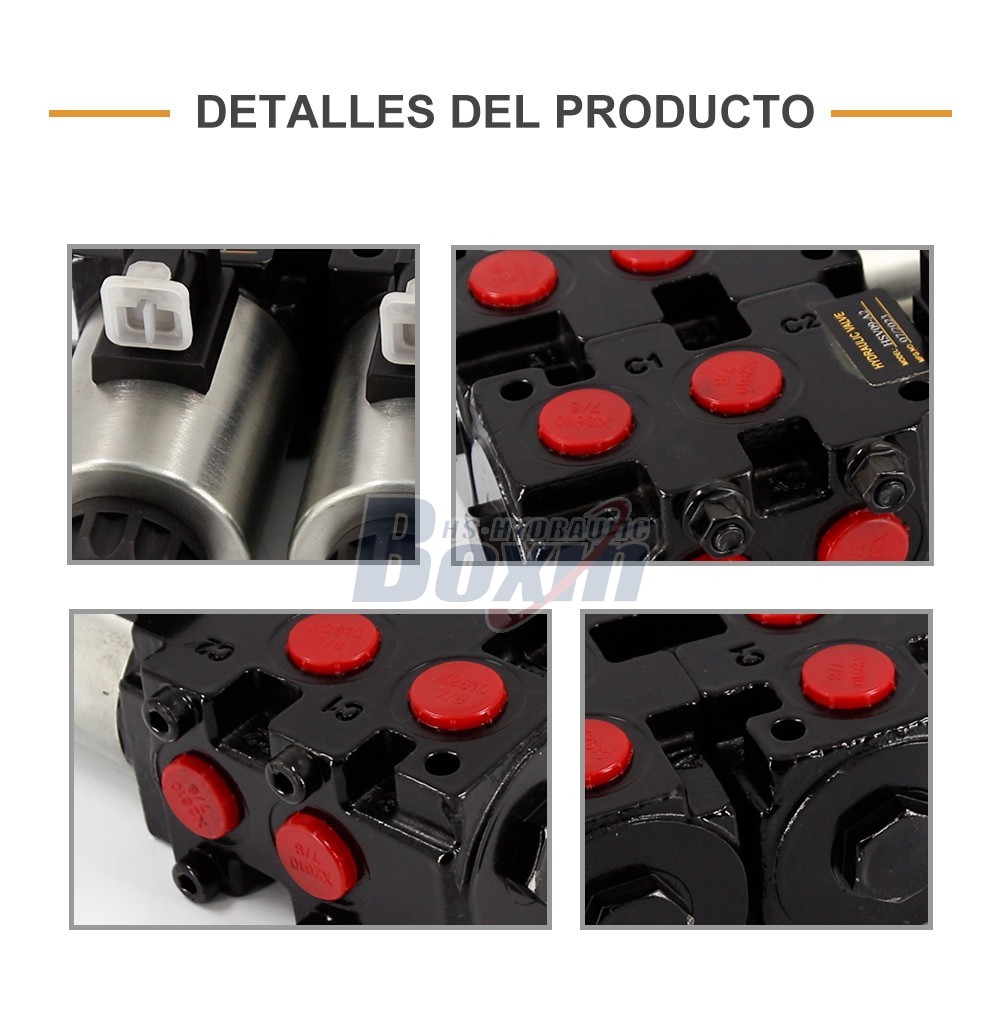 High Performance HSV09 Solenoid Hydraulic Directional Control Valve