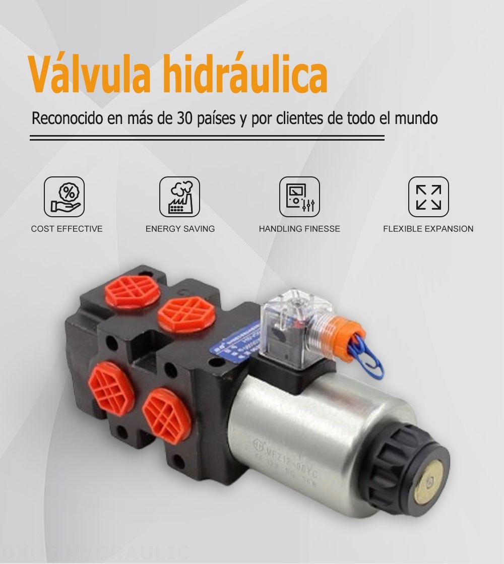 HSV09 Solenoide 1 carrete Válvula desviadora de flujo