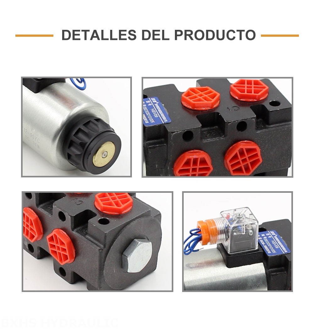 HSV09 Solenoide 1 carrete Válvula desviadora de flujo