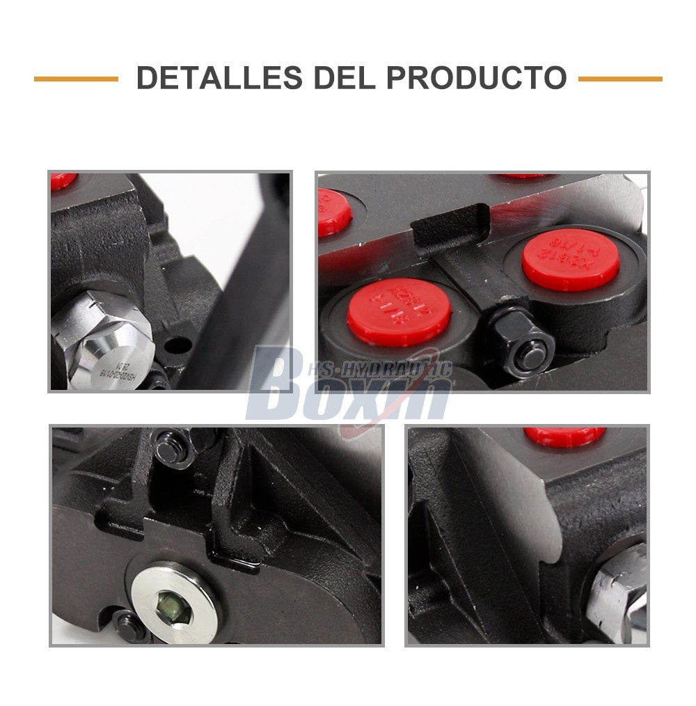 High Performance HSV20 Manual Sectional Control Valve 1 Spool