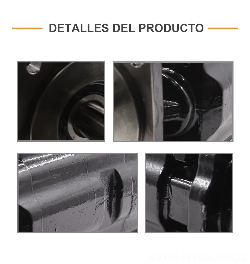 JHP2080-2080-1016 80 cc/rev Bomba hidráulica de engranajes