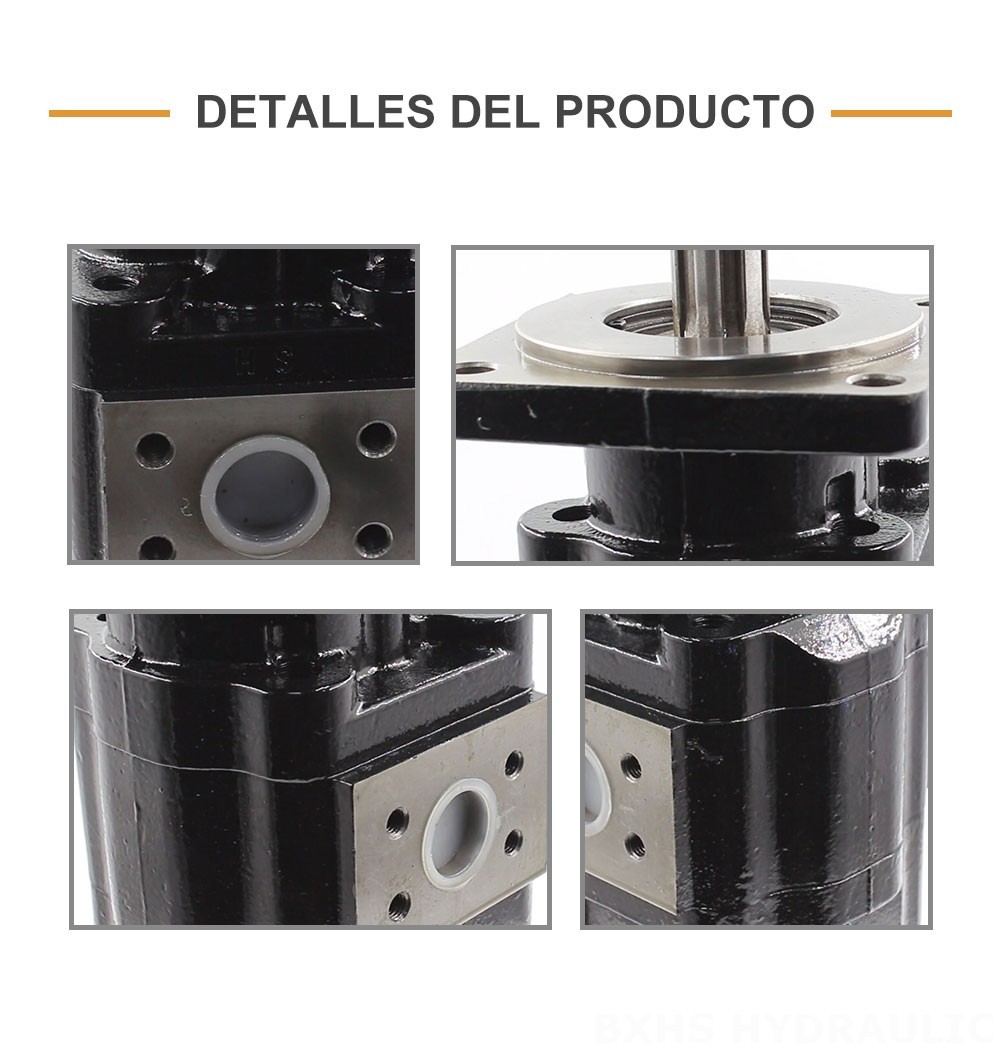 JHP2080-2080 80 cc/rev Bomba hidráulica de engranajes