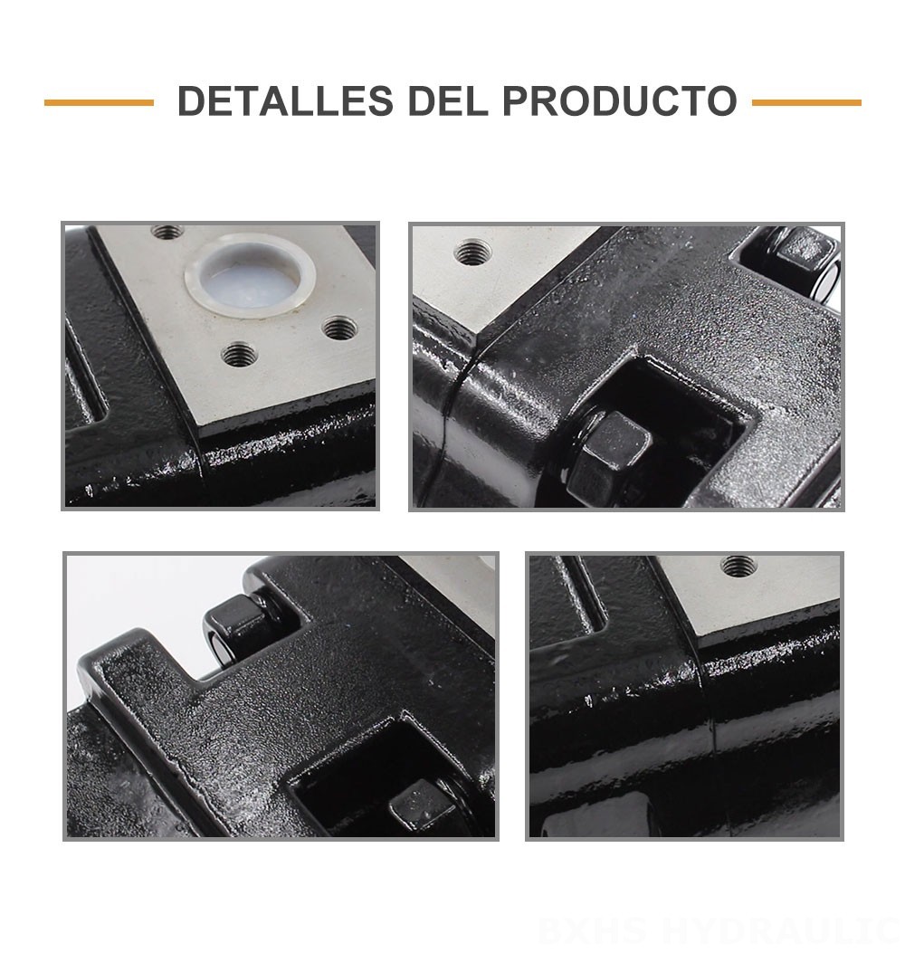 JHP2100-2080-1016 100 cc/rev Bomba hidráulica de engranajes