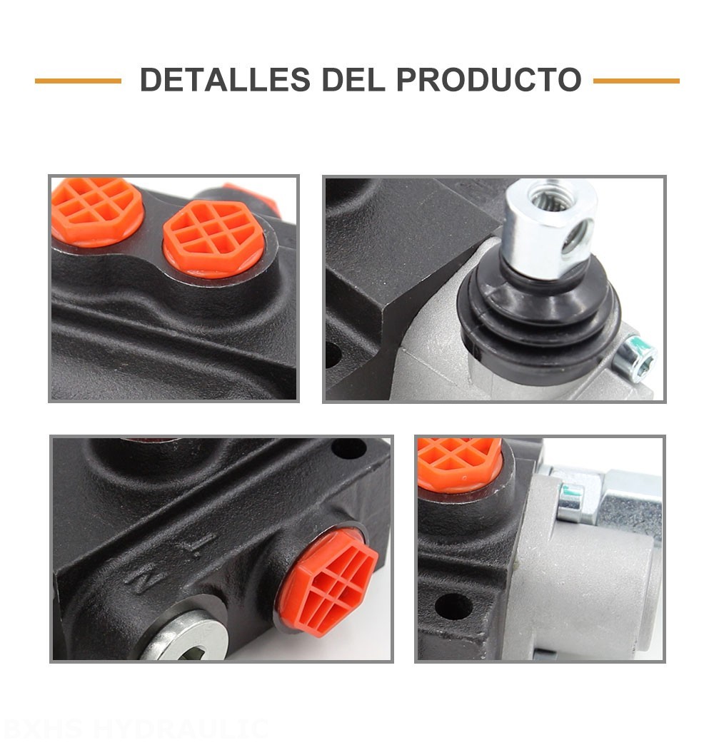 P40-OT Manual 1 carrete Válvula direccional monobloque