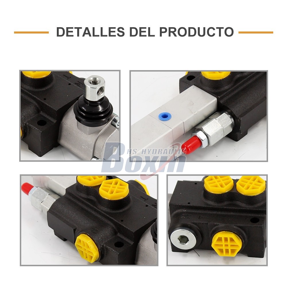 P40Q-OT Series Pneumatic Control Monoblock Valve 1 Spool Design