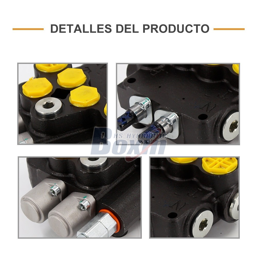 Direct Factory Wholesale P80A-G-BT-OT 2 Spool Control Valve