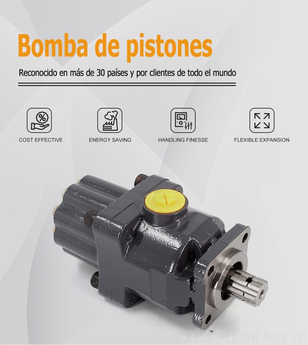 P9-80-H Bomba de Pistón Hidráulica 80 cc/rev 20 MPa Bomba de pistón hidráulico