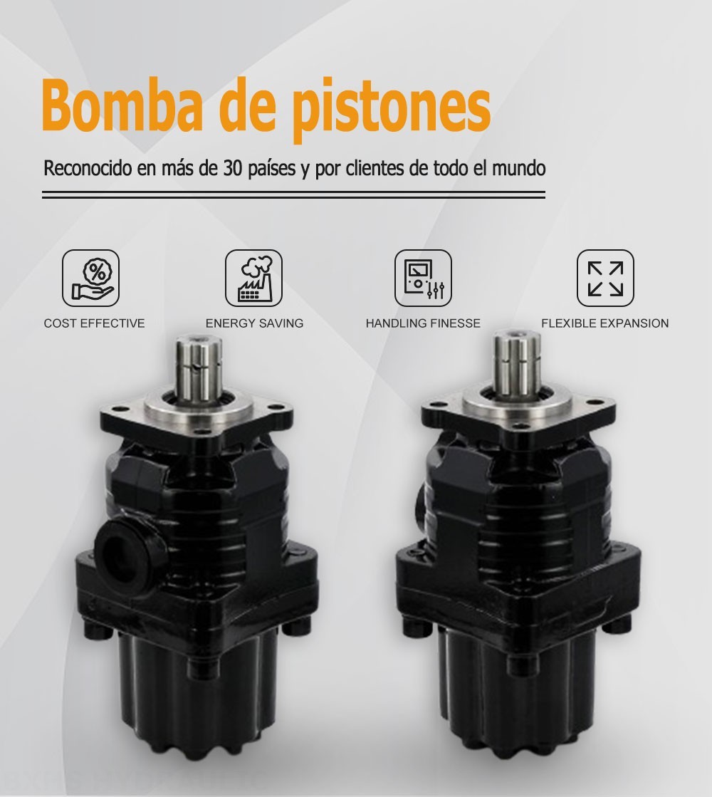 Bomba P9-80 80 cc/rev Bomba de pistón hidráulico