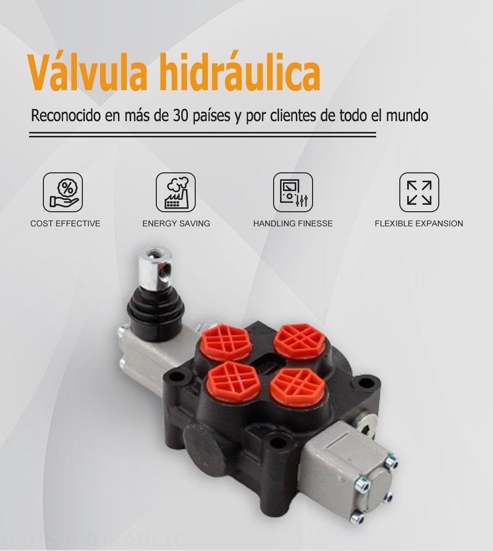 Q45 Manual 1 carrete Válvula direccional monobloque