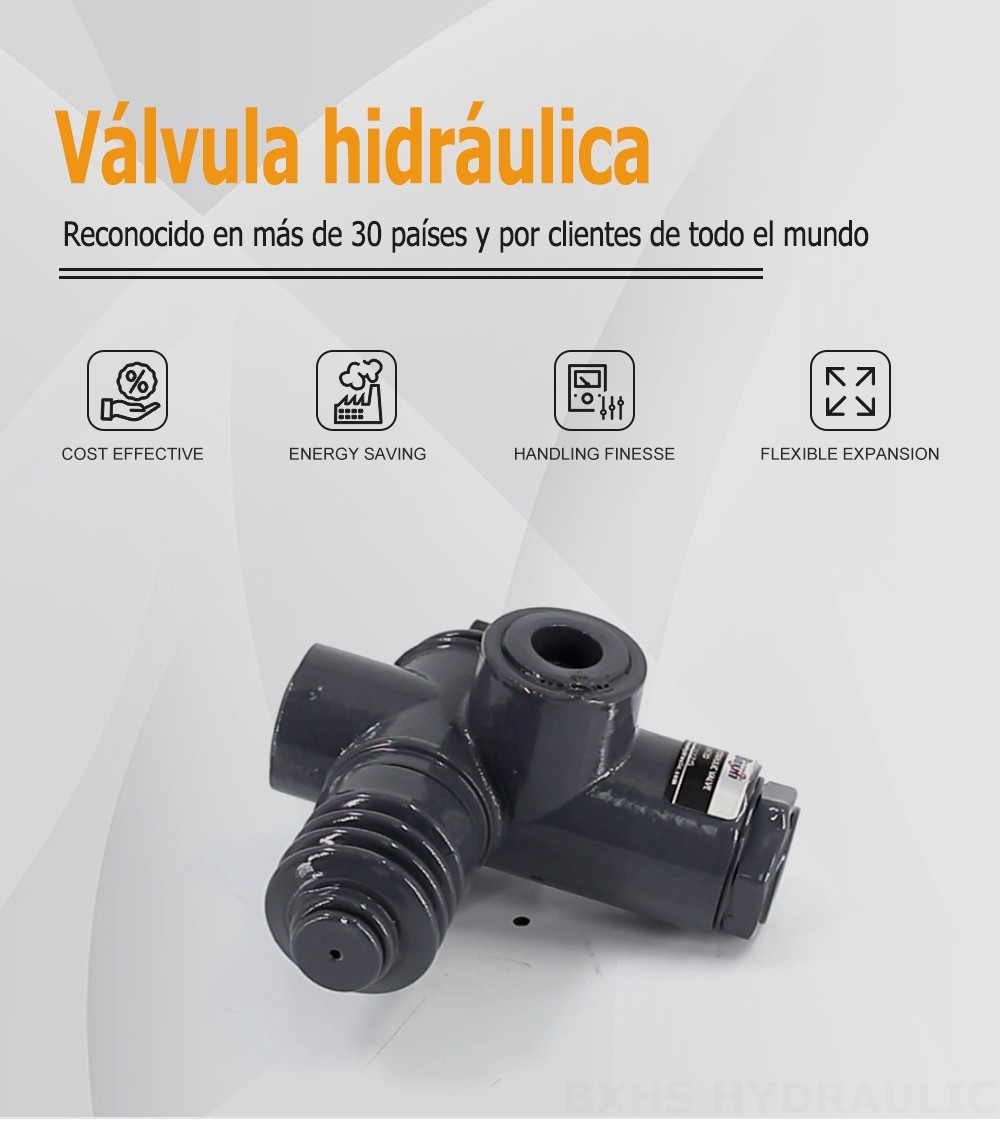 QHF20  Manual 1 carrete Válvula Direccional Monobloque