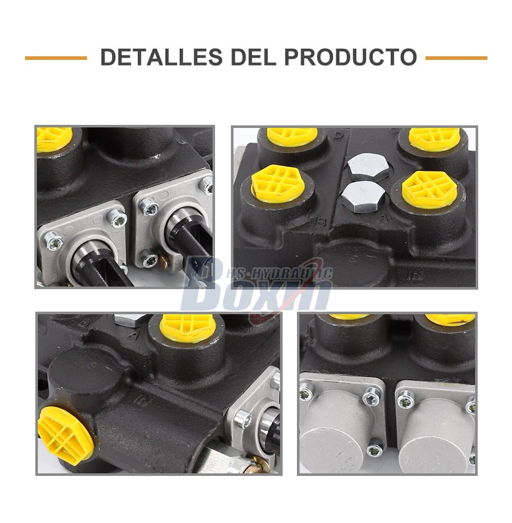 Bulk Order RD5200NPT-2OT 2 Spool Hydraulic Valve Factory Supply