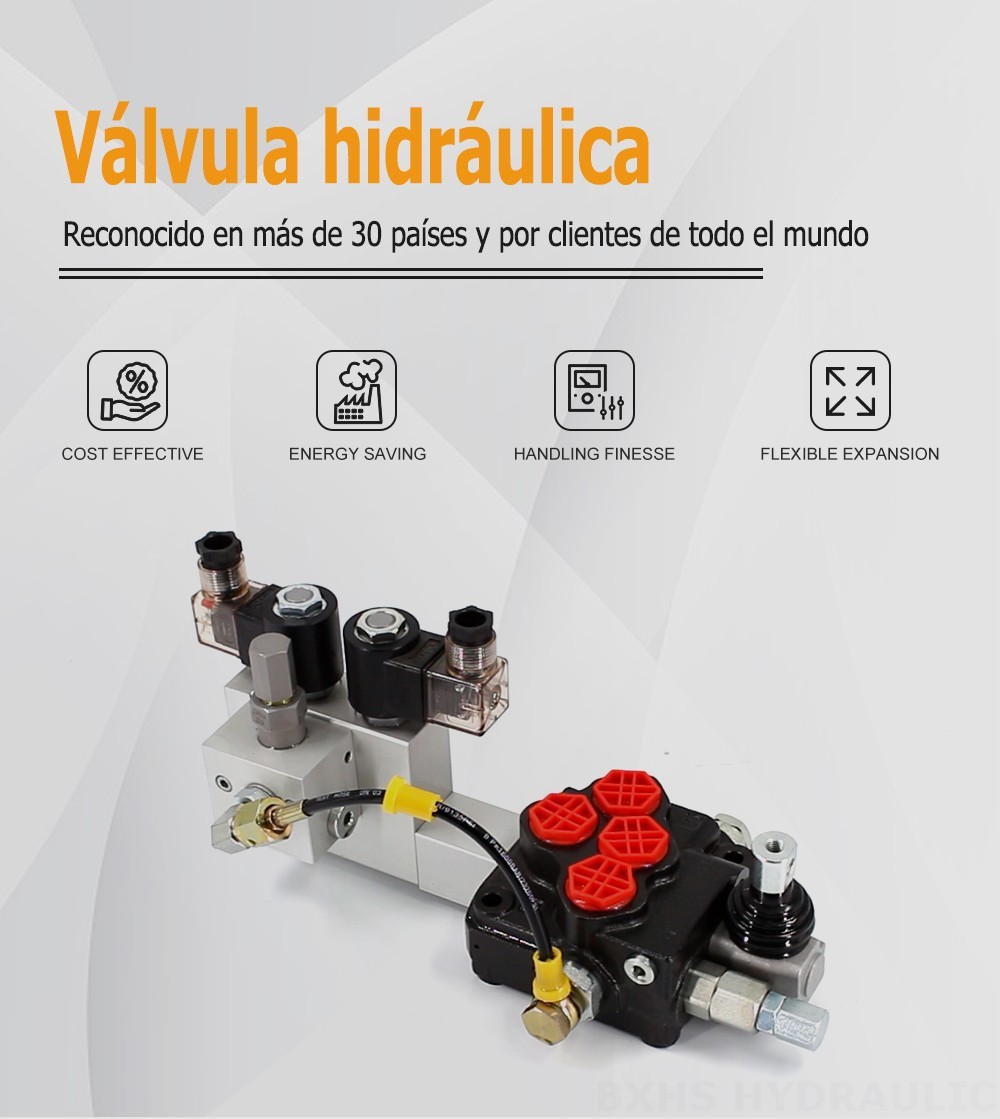 SD5 Electrohidráulico 1 carrete Válvula Direccional Monobloque