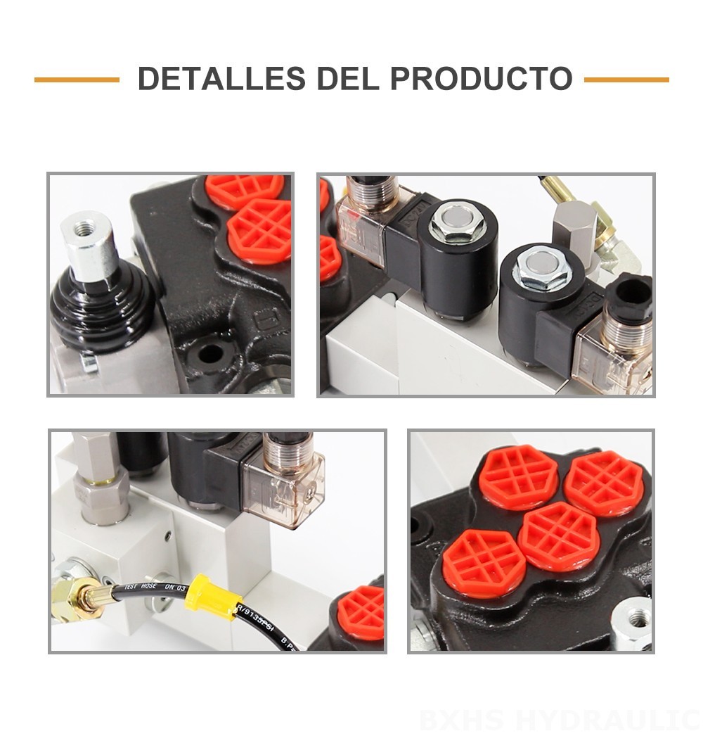 SD5 Electrohidráulico 1 carrete Válvula Direccional Monobloque