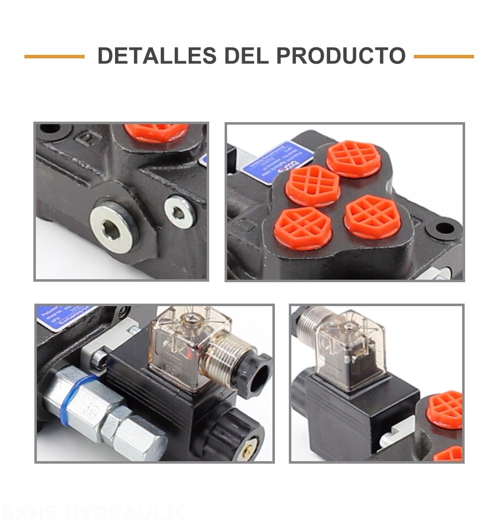 SD5 Solenoide 1 carrete Válvula direccional monobloque