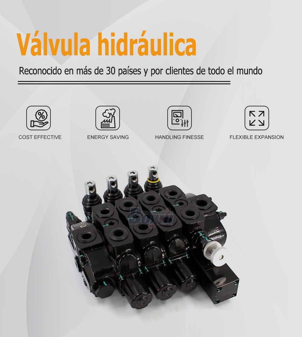 Sectional Directional Control Valve SD8-OTAMW 4 Spool Manual Operation