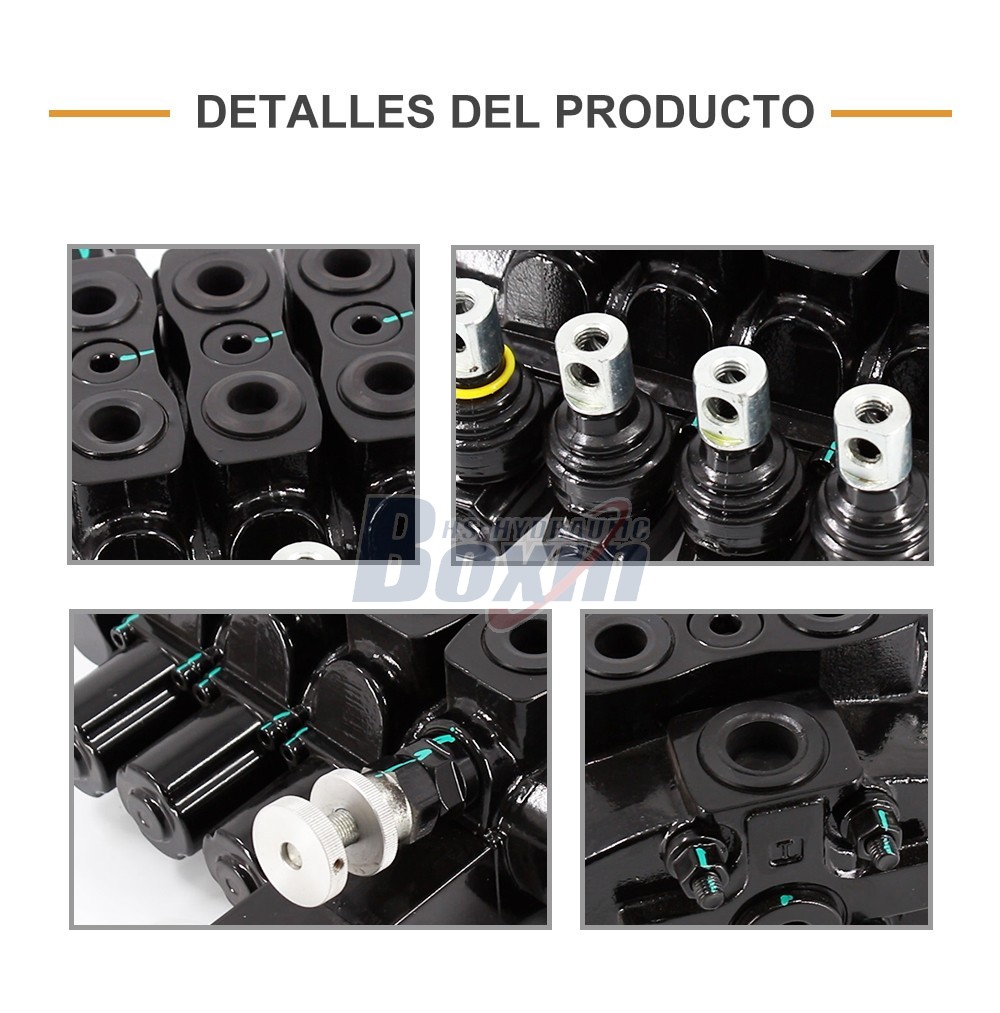 Sectional Directional Control Valve SD8-OTAMW 4 Spool Manual Operation