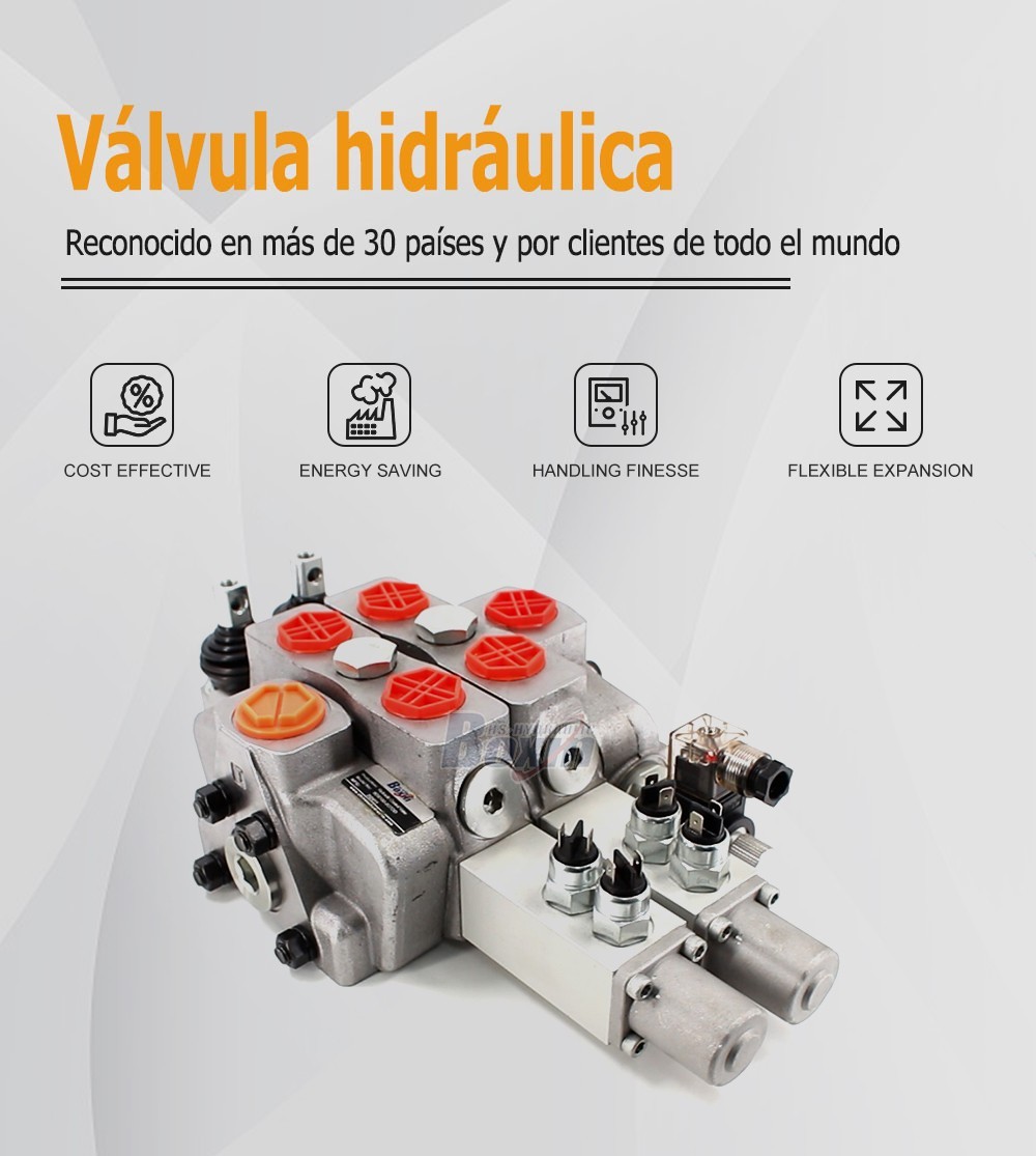 Multi-Spool Sectional Directional Valve SDS180-PG2-2OTDD Series