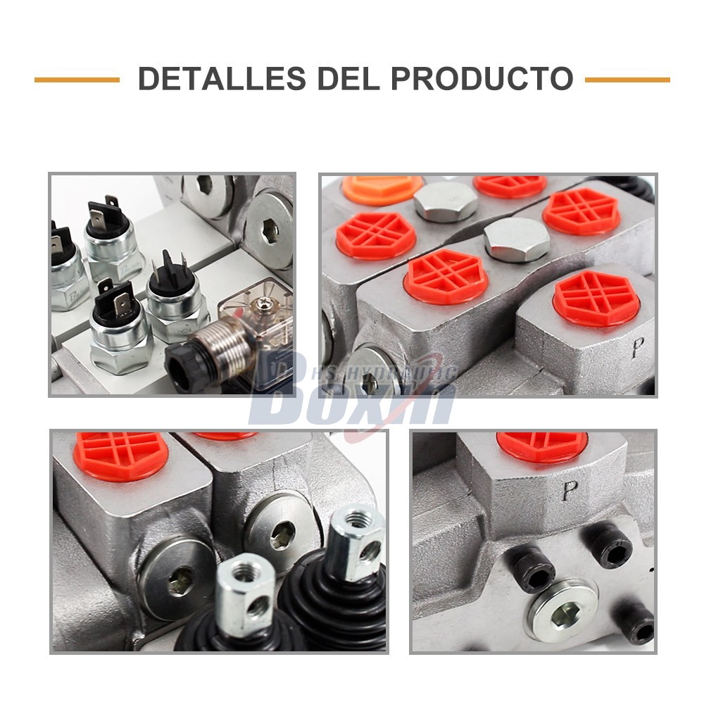 Multi-Spool Sectional Directional Valve SDS180-PG2-2OTDD Series