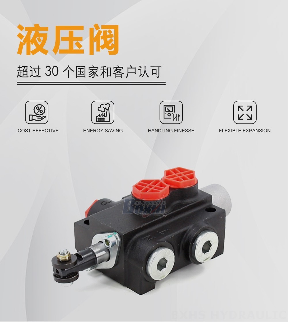 P40-201 手控 1 联 整体式换向阀