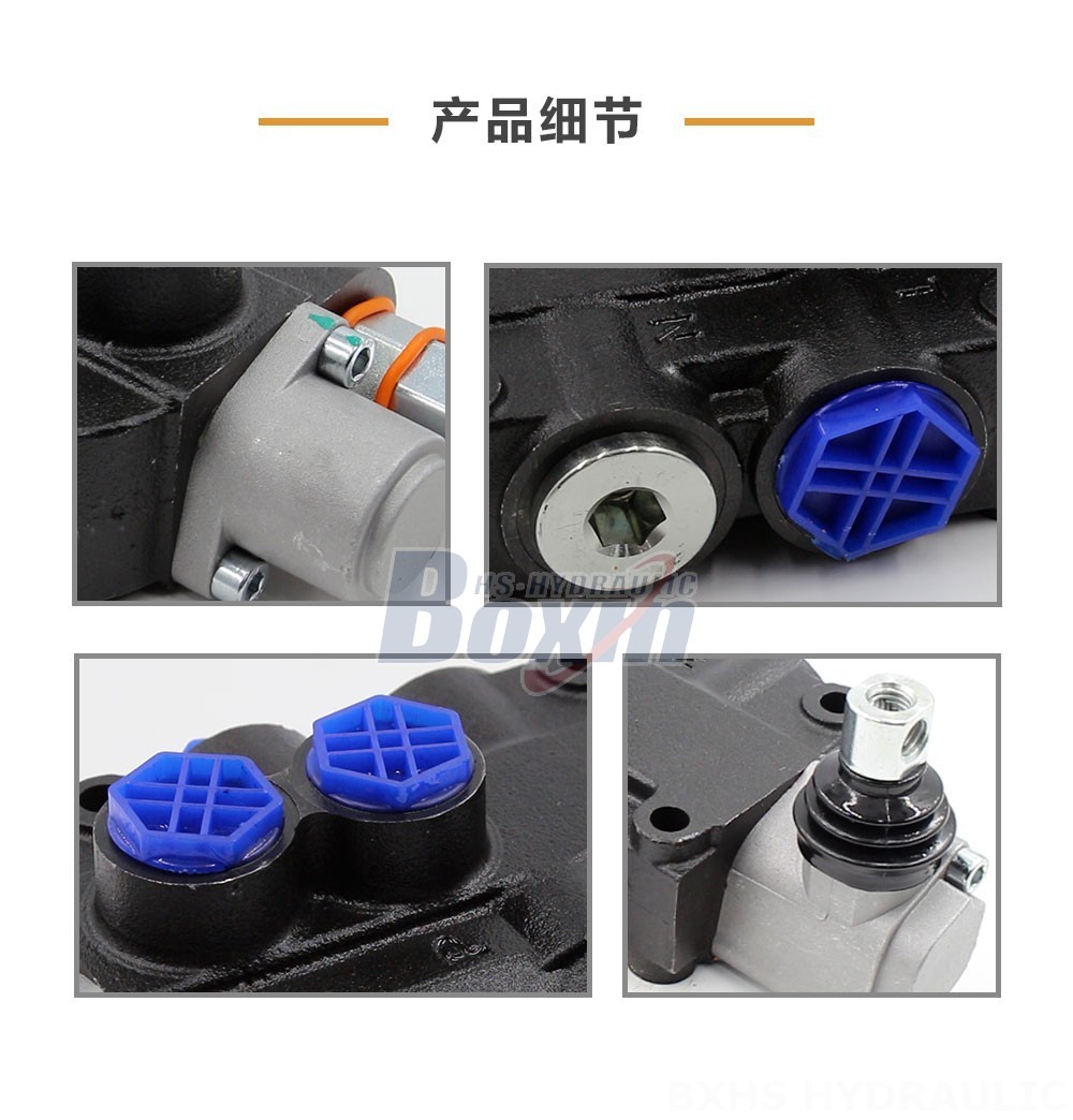 Hydraulic Valves: P80-G12-G34 Monoblock Directional Valve | Manufacturer & Exporter