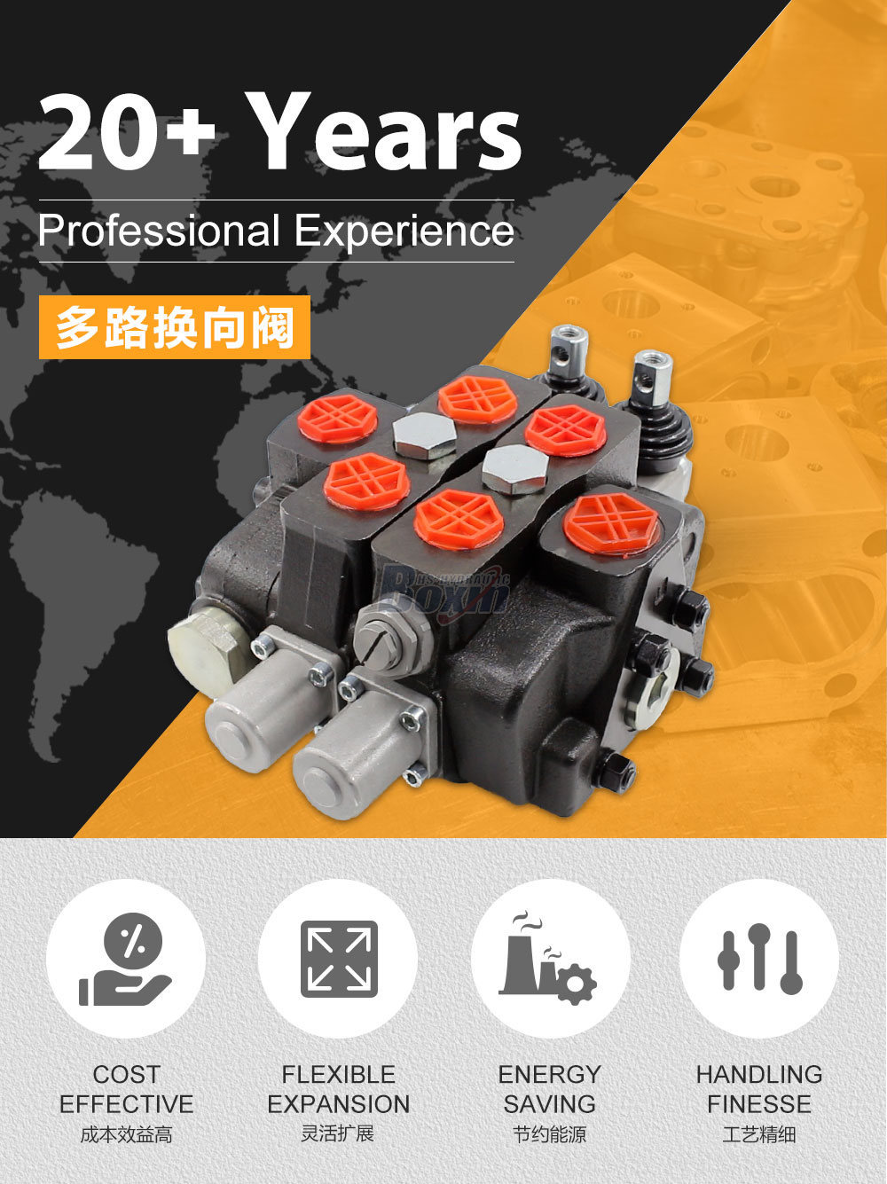 Precision Hydraulic Control | SDS180 Sectional Valve | Factory & Wholesale