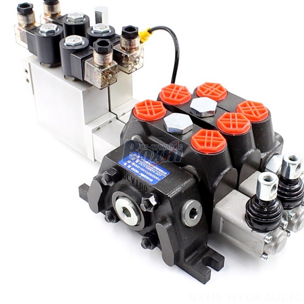 Customize Electro-hydraulic 2 Spool Sectional Directional Valves main image