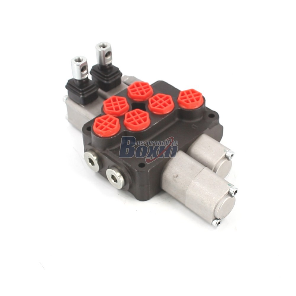 DCV20 Manual 2 Spool Monoblock Valve Direct from Hydraulic Factory main image