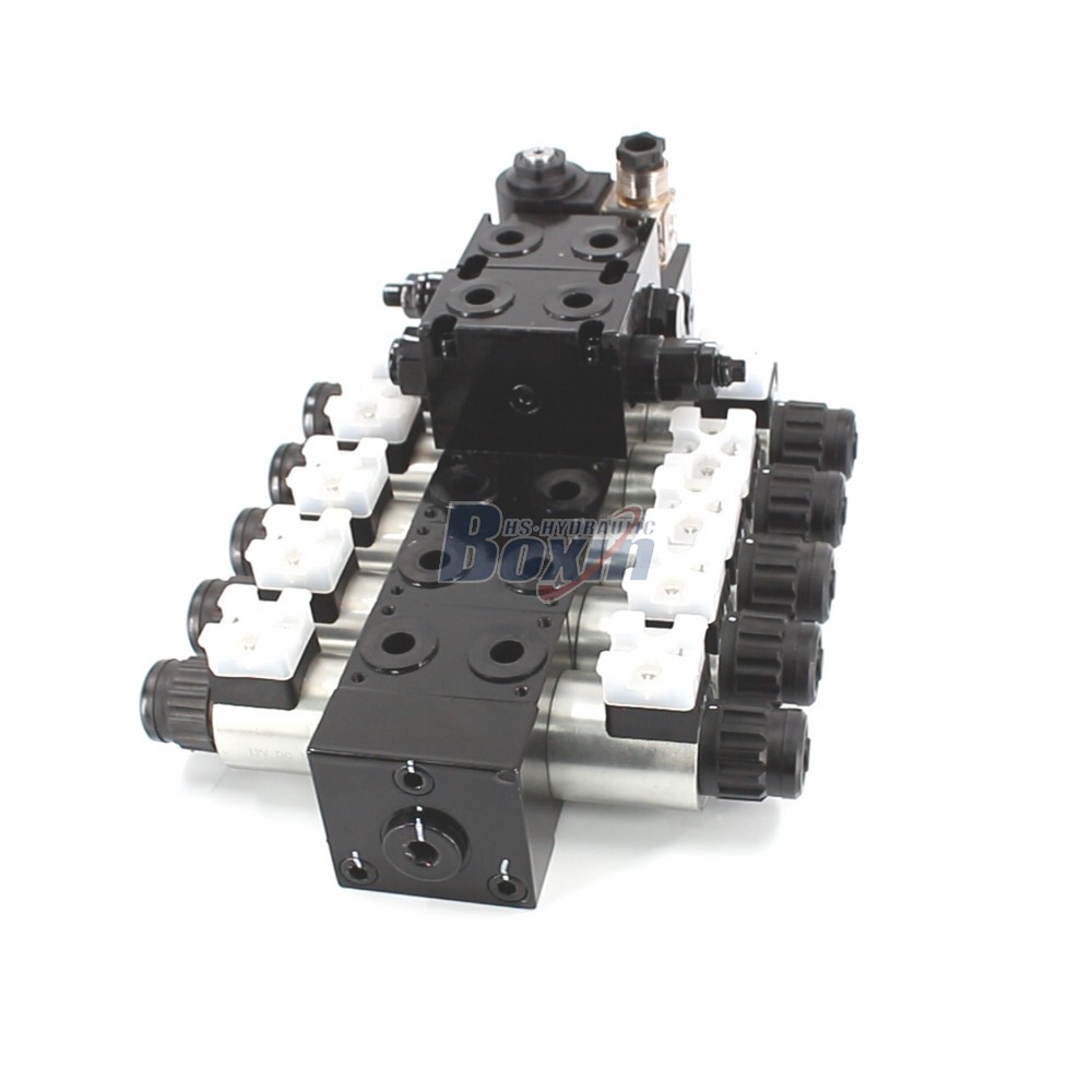 Strategic Partnership Opportunities for DCV56-H Solenoid 5 Spool Sectional Valve Sales main image