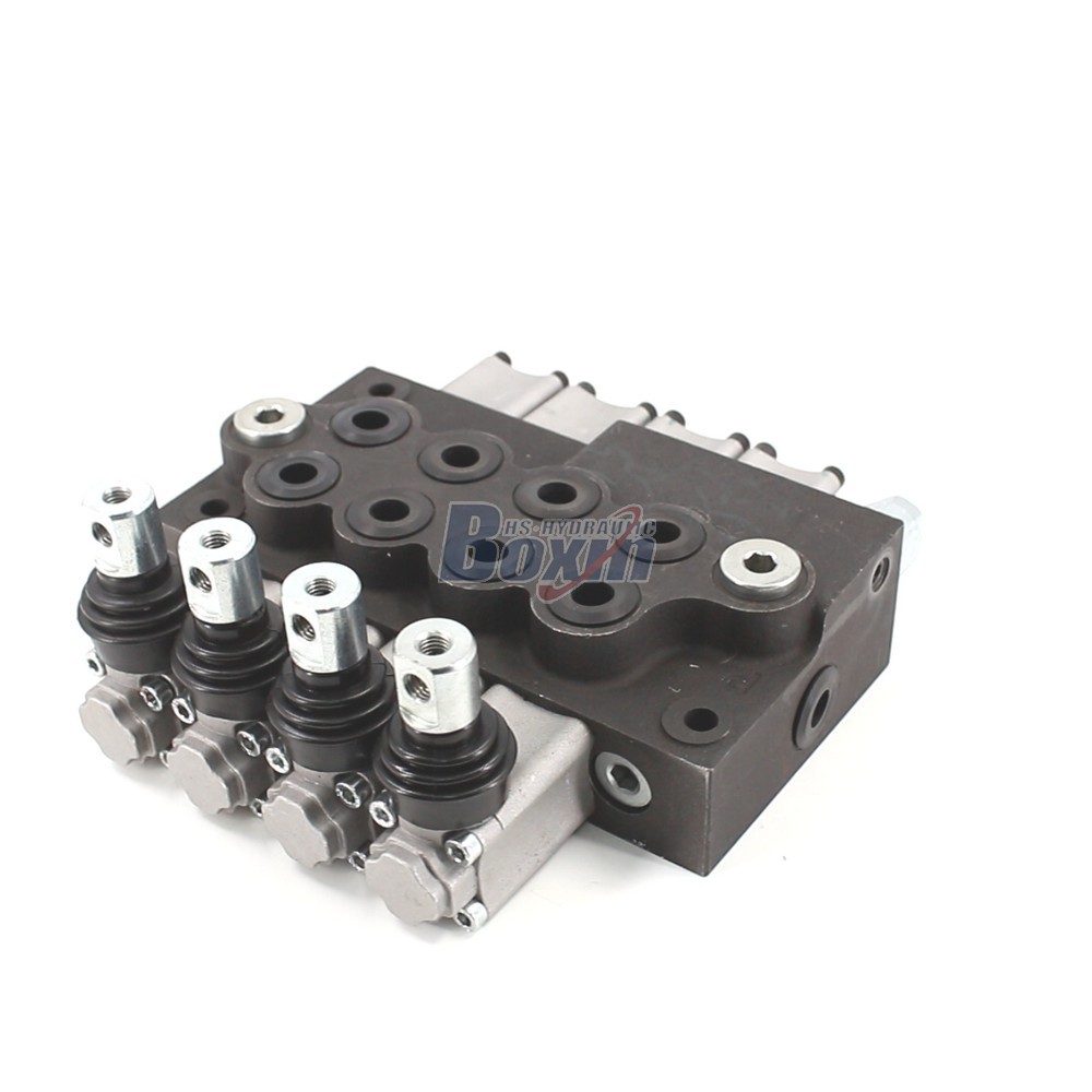 HS45 Manual 4 Spool Monoblock Valve for Mobile Hydraulics main image