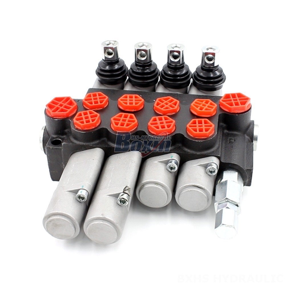 4-Spool Monoblock Directional Valve - P40-G12-G38-2OT-2QTW | Wholesale & OEM main image