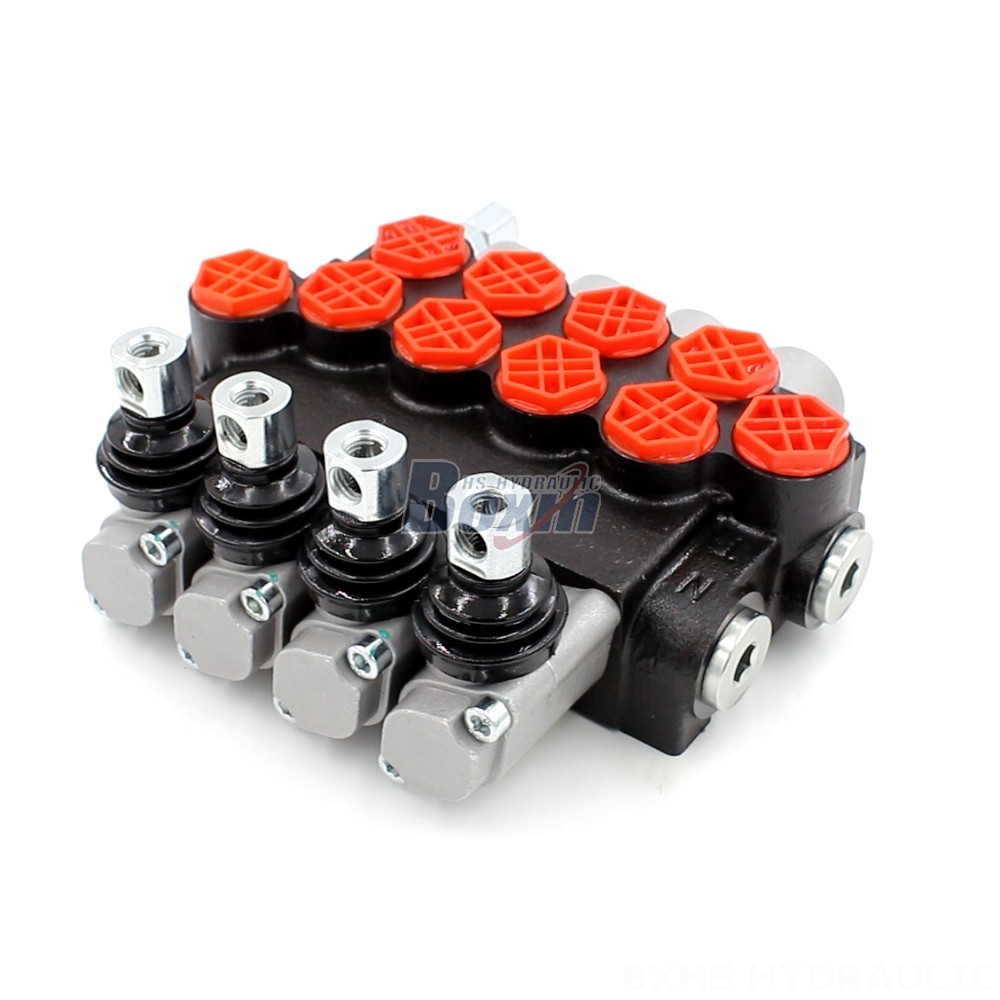 4 Spool Monoblock Directional Valve - P40-G12-G38-4OT Series | Wholesale & OEM cover photo