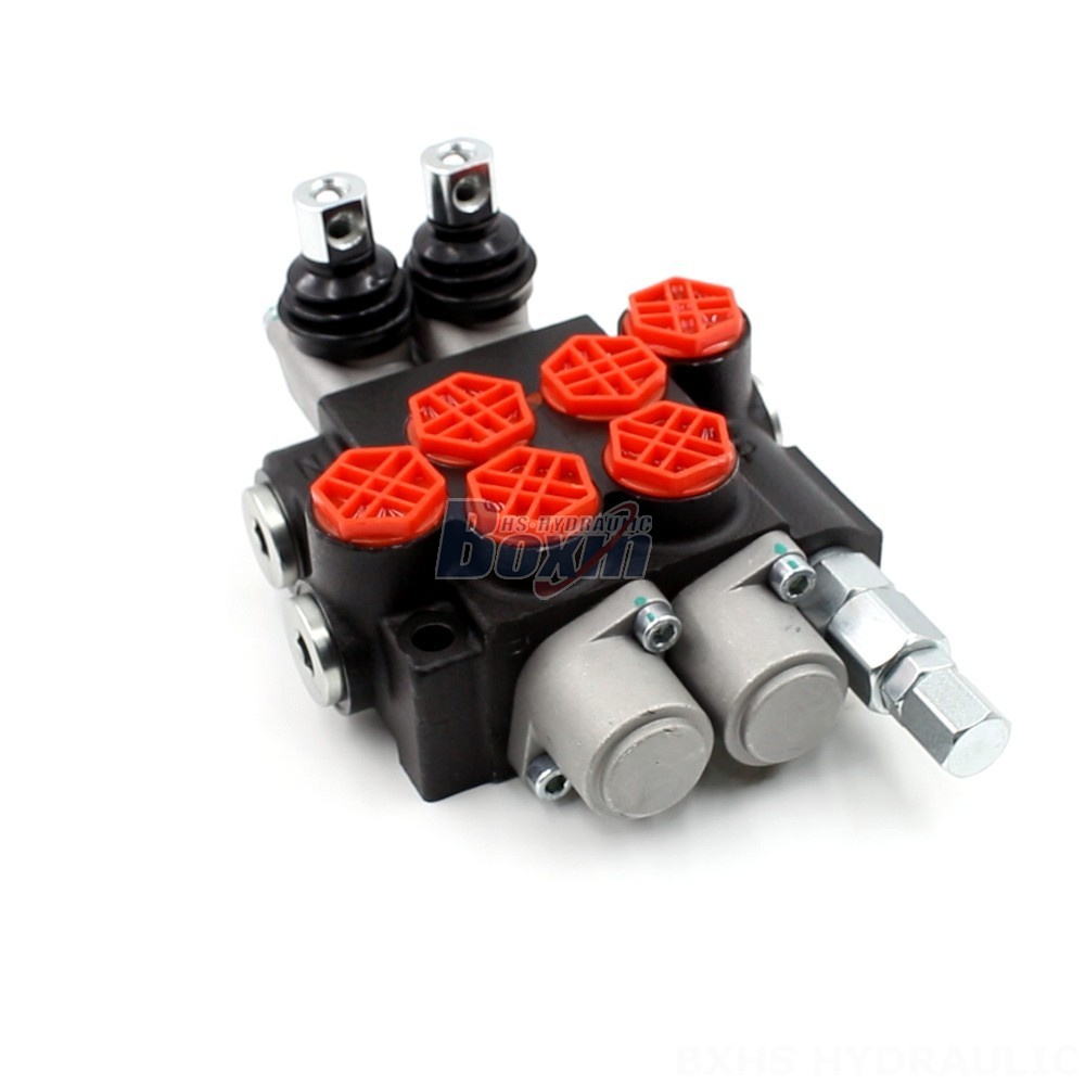 Innovative Hydraulic Valve: P40-G12 Manual 2 Spool Monoblock cover photo