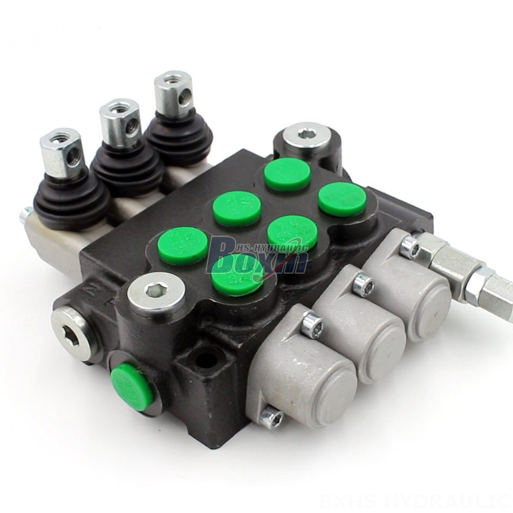 3-Spool Hydraulic Directional Valve - P40-U34-OT Series | Wholesale & OEM main image