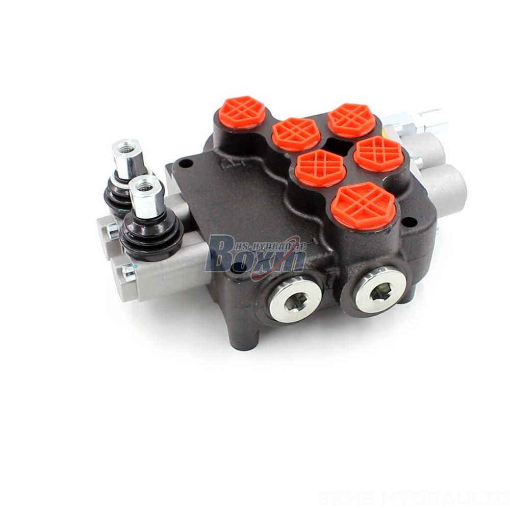 P80-G12-G34-2OT Manual 2 Spool Monoblock Directional Valve | Manufacturer & Global Supplier main image