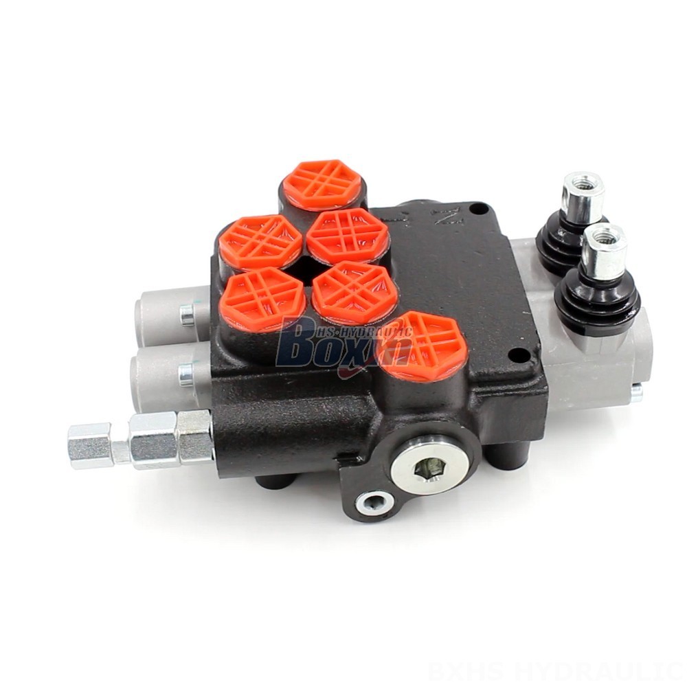 P80-G34-2OT Manual 2 Spool Monoblock Directional Valve cover photo