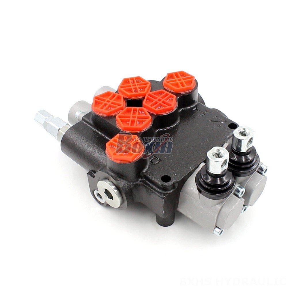 P80-G34-2OT Manual 2 Spool Monoblock Directional Valve main image
