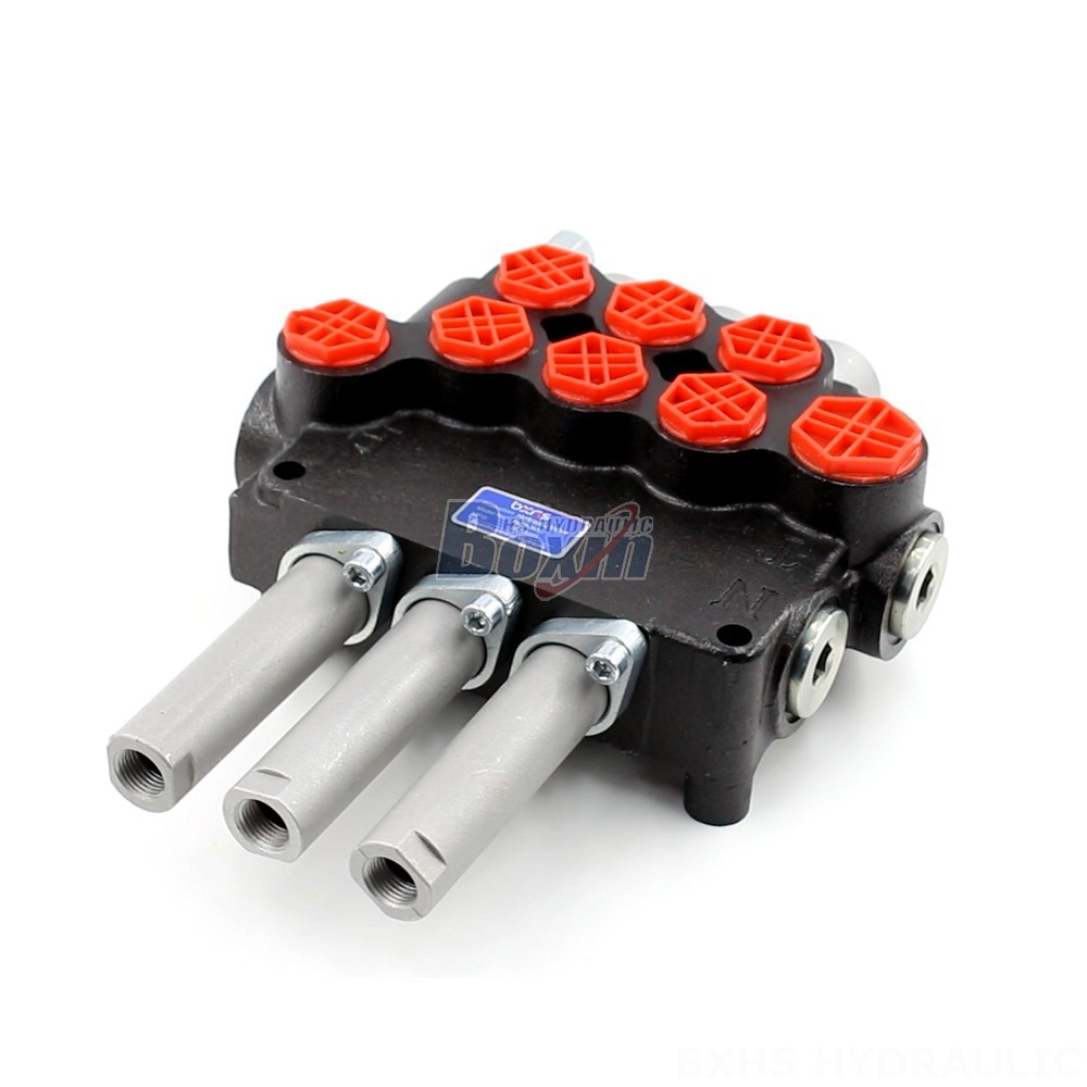 3-Spool Hydraulic Valve | P80 Cable Model | Factory Direct & Customizable main image