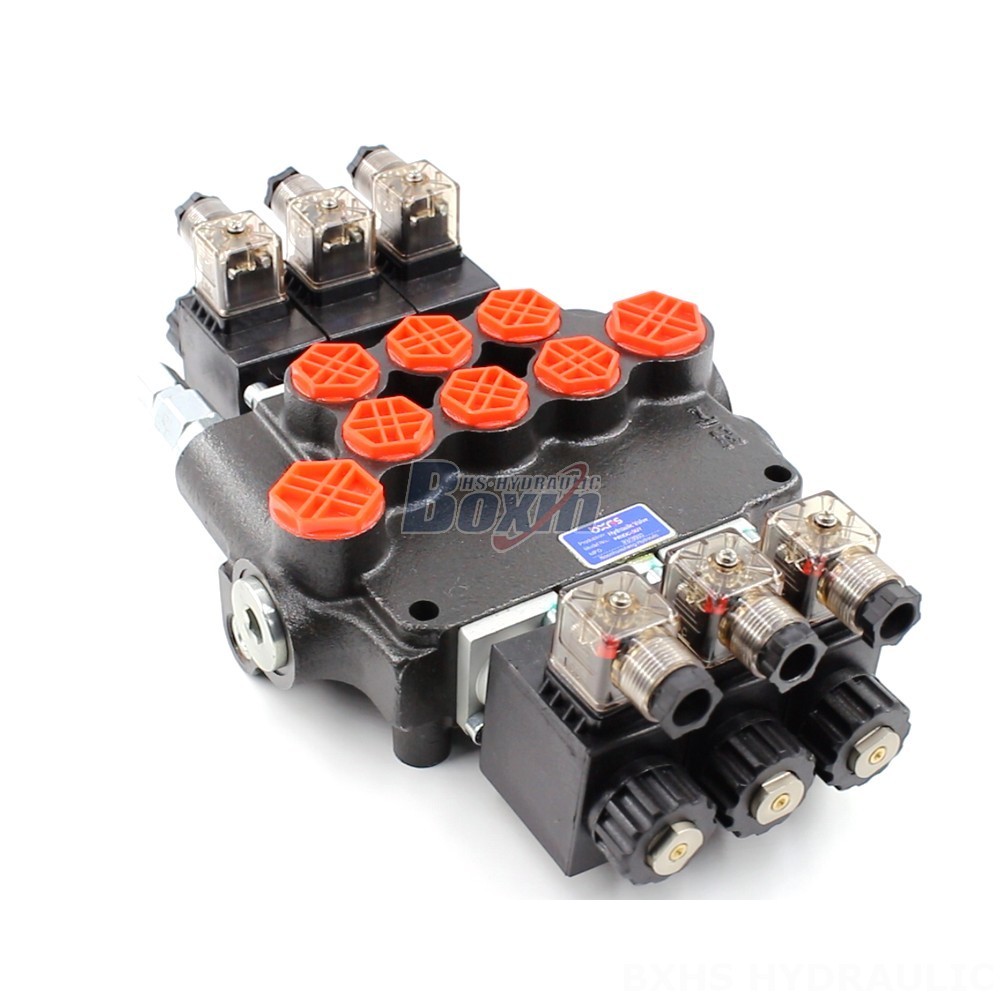 3-Spool Monoblock Valve | P80 Series | Factory Direct main image