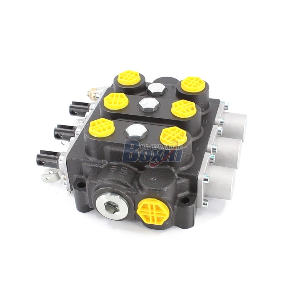 Durable RD5300NPT-3OT 3 Spool Manual Hydraulic Control Valve Supply main image
