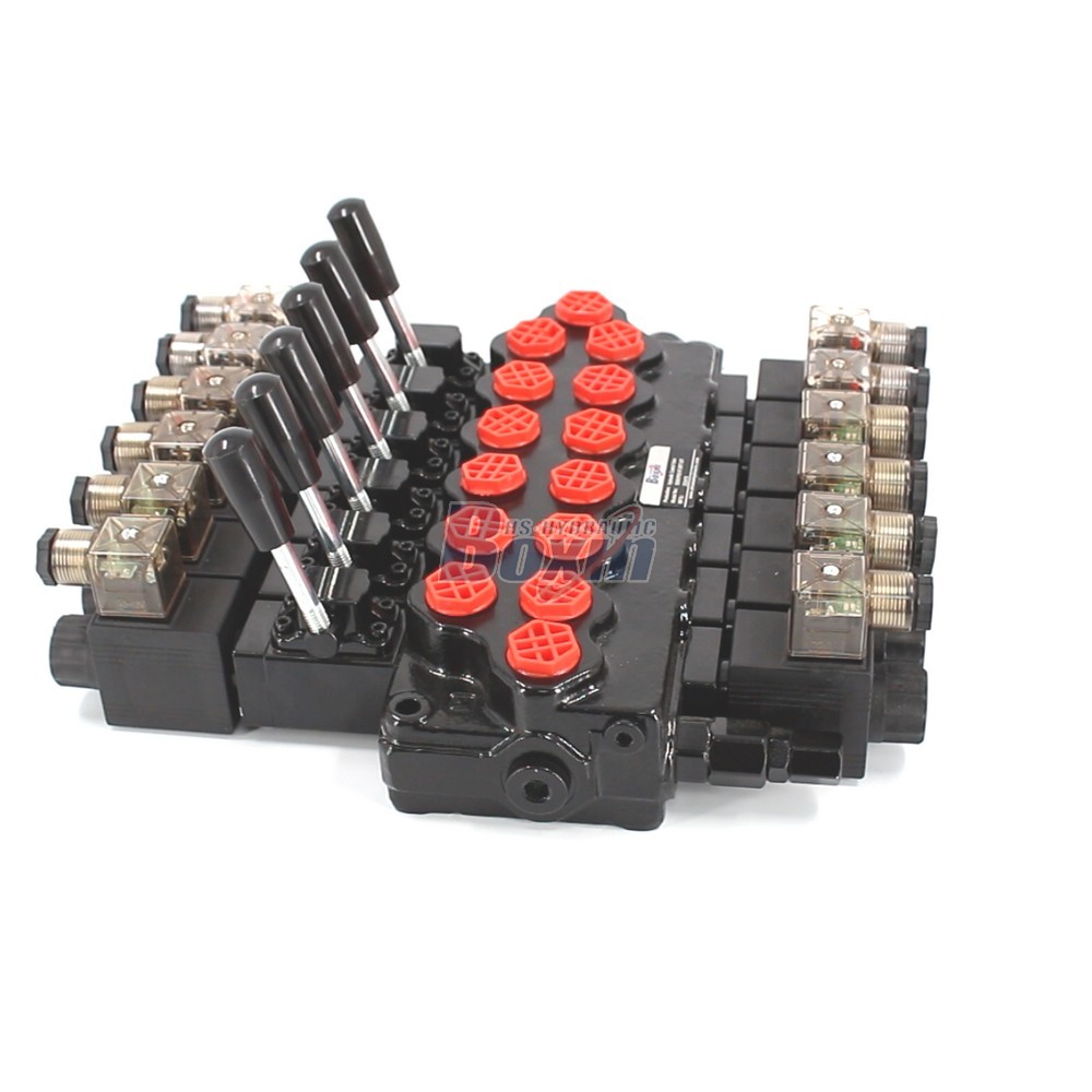Large-Scale Production SD5-PG2 Solenoid 6 Spool Monoblock Valve cover photo
