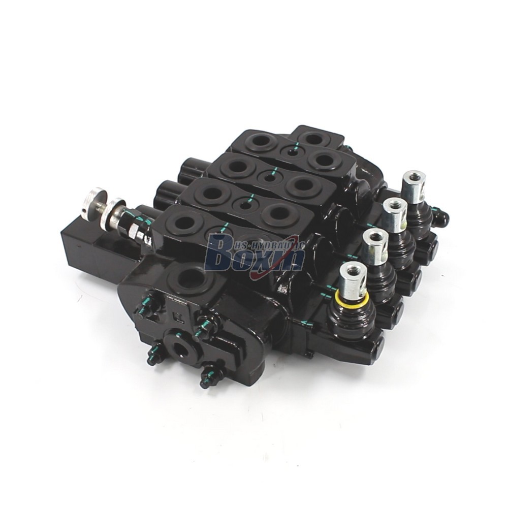 Factory Wholesale SD8-OTAMW Manual 4 Spool Sectional Directional Valve main image