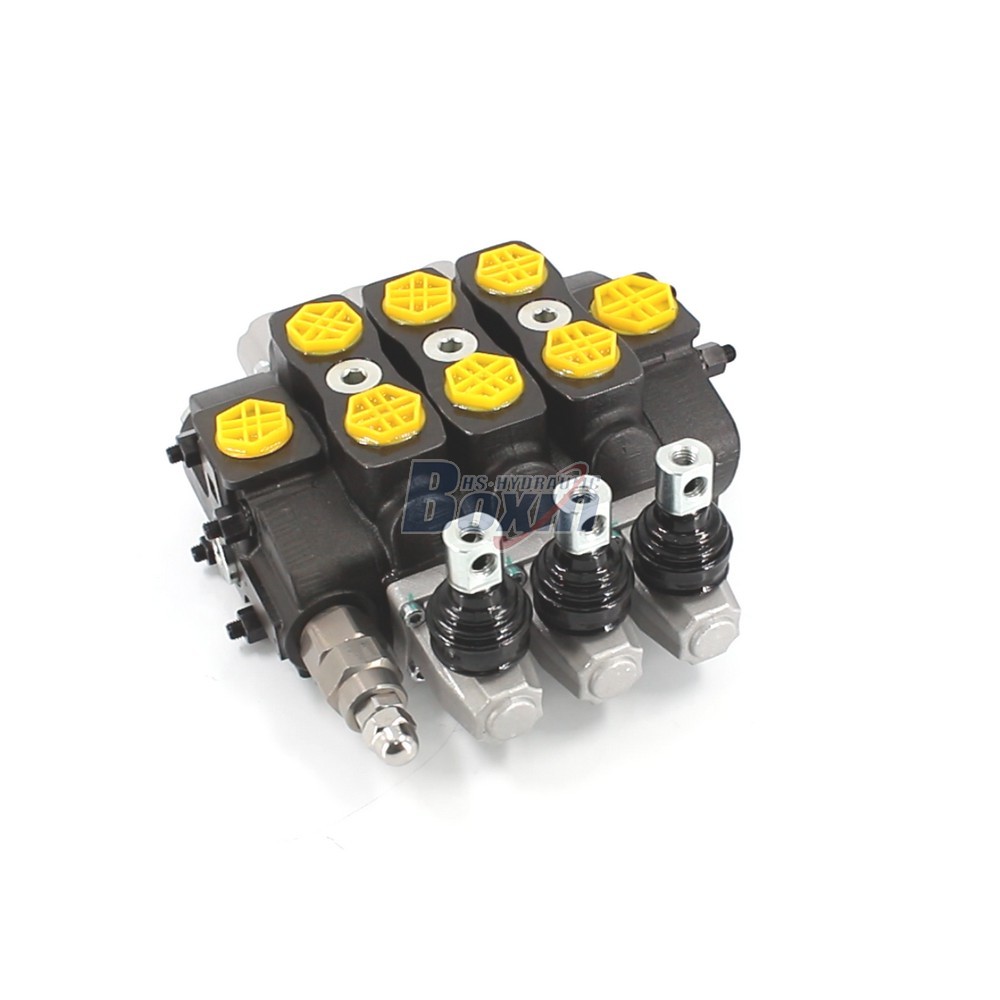 OEM/ODM Custom SD8 Manual 3 Spool Sectional Directional Valve with Private Labeling cover photo