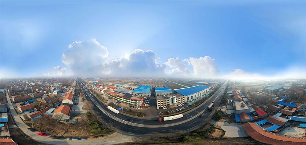 360° панорамный вид завода Boxinhuasheng Hydraulic
