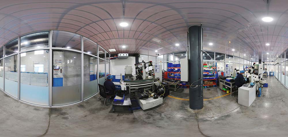 360° панорамный вид завода Boxinhuasheng Hydraulic