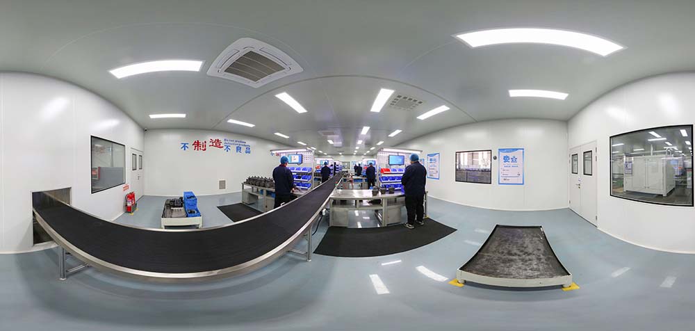 360° панорамный вид завода Boxinhuasheng Hydraulic